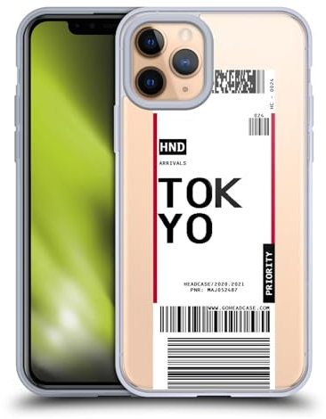 Head Case Designs Tokyo, Japan Kofferanhänger Gelhülle [Militärischer Schutzgrad] Kompatibel Mit Apple iPhone 11 Pro Und Kompatibel Mit MagSafe