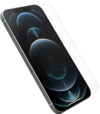 OtterBox Alpha Glass Screen Protector for iPhone 12 Pro Max, Tempered Glass, x2 Scratch Protection