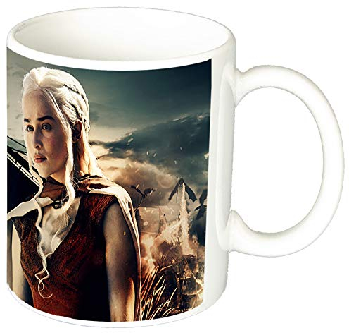 MasTazas Juego De Tronos Game of Thrones Daenerys Targaryen Emilia Clarke Khaleesi Taza Ceramica