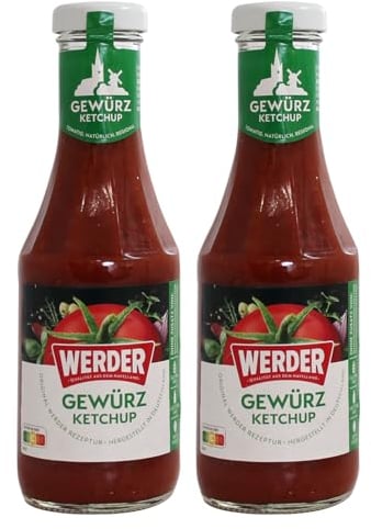 2er Pack Werder Gewürzketchup 2 x 450 ml