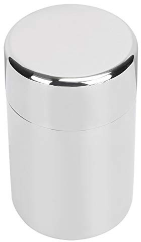 BORDSTRACT Teedose luftdicht, Edelstahlbehälter mit Doppeldeckel für losen Tee und Teebeutel 400 ml Aufbewahrung für Küche und Haushalt