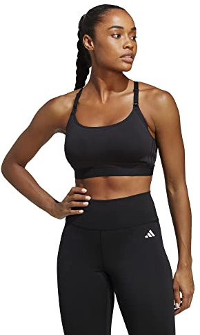 adidas Womens Powerimpact Wearable Breast Pump Nursing Bra, Black/Carbon, C/XS