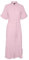 VERO MODA Damen Vmnatali Nia 2/4 Calf Shirt Dress WVN Kleid, Bonbon, S EU