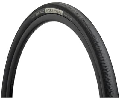 Teravail - Neumático Rampart para bicicleta | 700 x 38 | Sin cámara | Negro | Ligero y flexible | Compuesto rápido