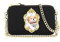 Moschino Couture Mini-Teddy-Tasche aus Nylon, Nero
