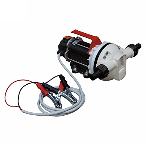 PIUSI Elektrische AdBlue/DEF- und Wasser-Transferpumpe 12V mit Kabeln/Klemmen, Durchflussrate 35 l/min, Anschlüsse mit Schlauchtülle 3/4 | SuzzaraBlue Pumpe F00204080