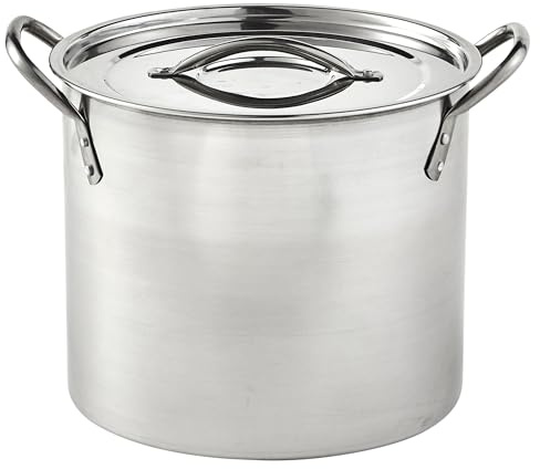 IMUSA Pentola in acciaio inox da 20 litri con coperchio