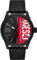 Diesel Herrenuhr Rasp NSBB 3-Zeiger-Werk Edelstahl schwarz, DZ2180