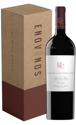 Vino Pago de los Capellanes Crianza - Botella Vino Tinto Ribera del Duero 100% Tempranillo 75 cl - Mejor Selección ENOVINOS