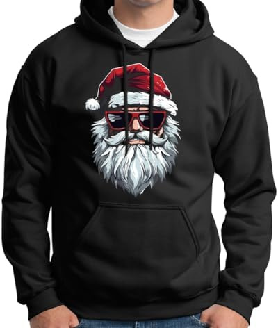 Tassenbrennerei Hoodie - Weihnachtspullover - Cooler Weihnachtsmann Pullover mit Weihnachtsmotiv - für Nikolaus, Weihnachten - Herren & Damen
