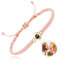 Easycosy Personalisiertes Projektions Armband mit Foto und Bild im Stein - Fotoarmband als personalisierte Geschenke für Frauen Männer Freundin Mama Papa zum Geburtstag Weihnachten