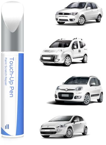 249 Bianco Banchisa/Banquise colore bianco ritocco per Fiat corrispondenza esatta – riparazione di graffi e scheggiature