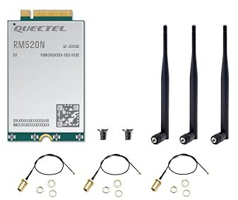 WayPonDEV RM520N-GL IoT 5G Global Band Modul, 5G Sub-6G Mini PCIe M.2 Netzwerkkarte für Laptop Desktop (5G Module)