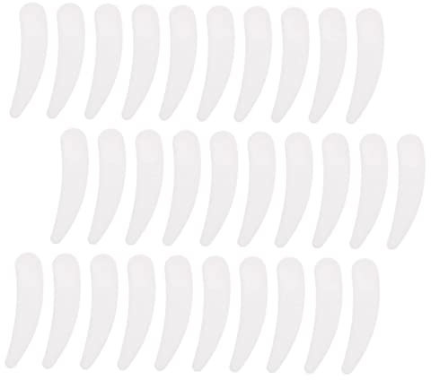 FRCOLOR 100stücke Kosmetiklöffel Für Gesichtscreme Kosmetische Spatel Auftragen Von Cremes Und Lotionen Klein Und Leicht Für Täglichen Gebrauch