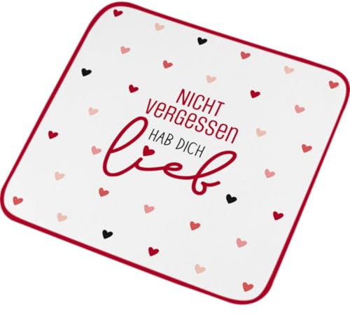 GRUSS & CO Zauberhandtuch mit Motiv NVHDL| kleines Handtuch, Gästehandtuch, in Form gepresst, 30 cmx 30 cm, Baumwolle | Geschenk, lustige Überraschung | 74385