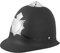 Alasum 1 Stück Polizeimütze halloween hut halloween accessoires Einheitsgröße Hut Police hat Ornamentaler Hut Polizeihut Zaubererhut Kork Partykostüme Britische Bobby-Mütze Plastik Black