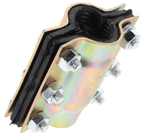 POPETPOP Pipe Leak Repair Clamp Quick Connector for Pipes Leak Sealer Heavy Duty Plumbing Tool Clamp