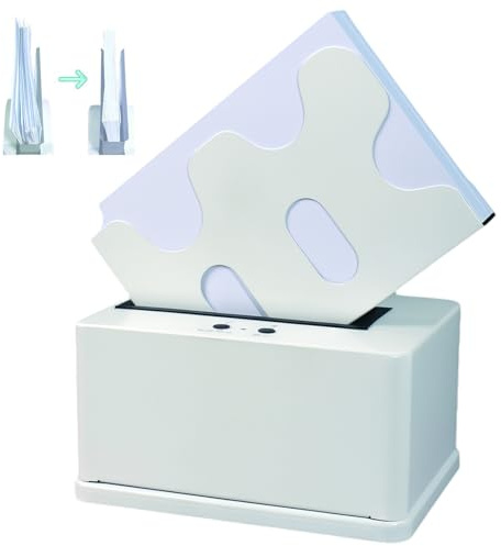 Automatischer Desktop-Papierausrichter – 400 Blatt Hochgeschwindigkeits-Papiersortierer, 15-Sekunden Schnelle Organisation, Anti-Statik Papierausrichtungsmaschine für A4/A3 Blätter, Büro & Druck