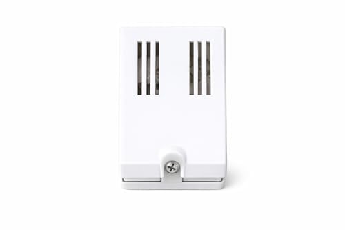 Rasmacor | Campanello Elettrico 220–240V | Cicalino 80 dB Suono Potente | 30W IP20 | Avvisatore Acustico per Uso Interno | Installazione Facile | Casa e Ufficio