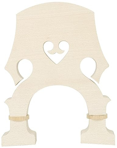 Gosera -Skala mit Fußschraube, Log-Farbbrücke, 3/4-Kontrabass-Skala, Verstellbar, für Kontrabass, Maqiao