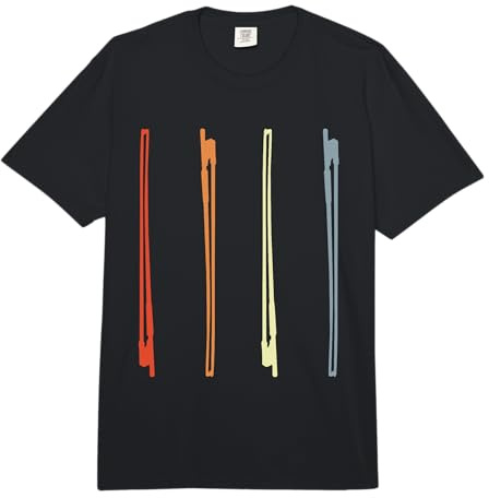 Disegno dell'Arco Violino d'Epoca Appassionato Violino Viola Comfort Colors Adult Heavyweight T-Shirt