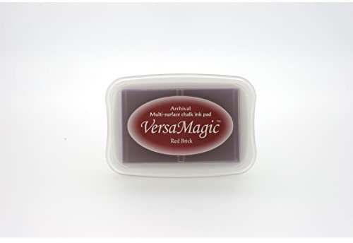 Tsukineko Versamagic Chalk-Finish Ink Pad - Red Brick