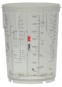 3M 26122 PPS Serie 2.0 Becher, Mittel, 400 ml