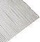 Efco und flach Wachs Streifen, Silber Brilliant, 200 x 1 mm, 30-TLG.