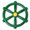 Barcaloo Playground Kids Steering Wheel Toy - Outdoor Playhouse Toys Plastic Pirate Ship Wheel for Jungle Gym or Swing Set Accessories