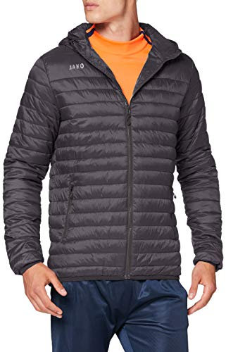 JAKO Herren Steppjacke, Schwarz, S