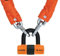 Oxford LK145 - Candado de cadena de acero endurecido para motocicleta, 1,5 m, color naranja