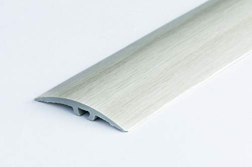 23 Colours Wood Effect Door Edging Floor Trim Threshold - 40mm Self-Adhesive TMW Profiles (Country Oak)