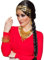Aufregendes Gipsy Schmuck-Set Zigeunerin/Gold Kettenlänge variabel, Ohrringe 7cm lang/Wahrsagerin Modeschmuck mit Collier & Ohrhänger/Genau richtig zu Fasching & Karneval