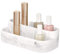 iDesign Dakota 2-stöckige Make-up- und Kosmetikaufbewahrung, Badezimmer, Arbeitsplatte, Waschtisch, 20,3 x 9,9 x 6,5 cm, Paletten-Organizer