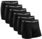 DANISH ENDURANCE Herren Boxershorts, 6 Pack, Retroshorts aus weicher Baumwolle (Schwarz, XX-Large)