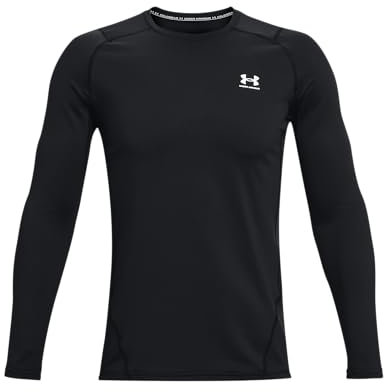 Under Armour Men UA CG Armour Fitted Crew, Warm Functional Shirt for Men, Lightweight Tight-Fit Long-Sleeve Sports Top , Thermal Long-Sleeve Shirt