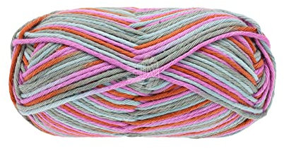 Lana Grossa Star Print 344 Flieder/Blaugrau/Grau/Terracotta