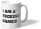 Fisura - Originelle weiße Tasse Soy un puto Gamer - lustige Tasse mit lustigen Sprüchen - Fassungsvermögen 320 ml - Porzellan