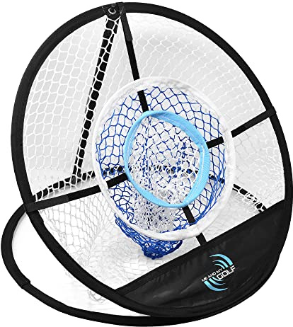 ME AND MY GOLF Target Chipping Net, Schwarz
