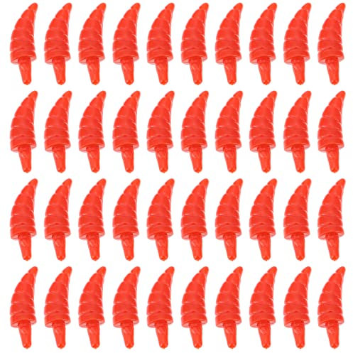 PATKAW Karottennase für Schneemann 100 Stücke Weihnachten Schneemann Nasen Mini Weihnachten Karottennase Spielzeug Nasen DIY Puppe Spielzeug