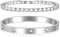TempBeau Armband Damen Gold Silber Tennisarmband - Kristallen Tennis Armband 6mm Breit Cubic Zirkonia Armreif für Frauen, Wasserfester Tennisarmband mit Edelstahl Armbänder Set Geschenke für Damen