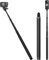 TELESIN Perche à selfie invisible en fibre de carbone réglable avec vis de 6,35 mm pour caméra d'action panoramique Insta 360 One X2 et One X3