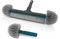 50,8 cm großer Pool-Bürstenkopf, abnehmbare Pool-Reinigungsbürste mit robusten Nylonborsten, EZ-Clip-Aluminiumgriff, Zubehör, reinigt Poolwände, Stufen und Ecken schneller