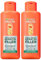 Garnier Fructis Keratin Filler Behandlung repariert und stärkt geschädigtes Haar, Formel mit Keratin, Reparatur, Spülbehandlung, Tiefenreparatur, 2 Flaschen à 200 ml