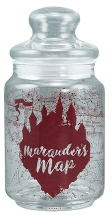 Harry Potter Candy Jar Glass (750ml) (Marauder's Map)