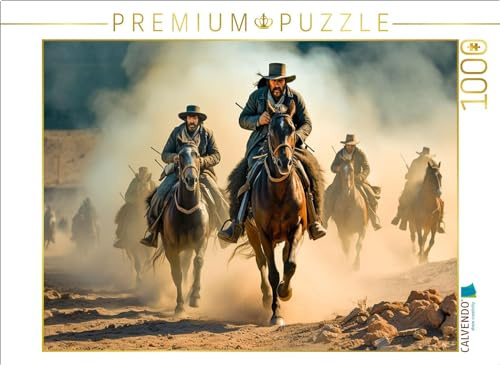 CALVENDO Puzzle EIN Motiv aus dem Kalender Abenteuer im Wilden Westen | 1000 Teile Lege-Größe 64 x 48 cm Foto-Puzzle für glückliche Stunden