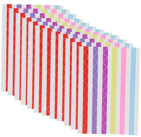 PRAOFRT 20 bunte klebeecken für Fotos, Selbstklebend, 2040 Stück, für Fotoalbum, DIY Album Corner Aufkleber, Scrapbook, Mehrfarbig, Unisex