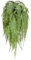 HOFMEFY Small Fake Hanging Plant Realistic Artificial Fern Plants Wall Decor for Floating Shelves Indoor Outdoor Shelf Decoration Green 1PCS 22Inch Long