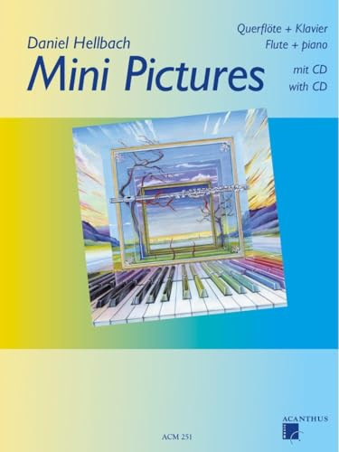 Mini Pictures Vol. 1 mit CD für Querflöte und Klavier, Daniel Helliwell