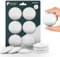shinfly Türstopper Wand Selbstklebend - 6 stück Wandtürstopper(groß), 60x8 mm - wandpuffer, door stopper Türen und Wände,türstopper selbstklebend für Schlafzimmer und Küche(Weiß)